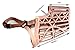 Downtown Pet Supply - Basket Muzzle - Cage Dog Muzzle, Prevents Barking, Biting and Chewing - Dog Grooming & Dog Housebreaking Supplies - Beige - Size 1 - XXS - Muzzle for Small Dog
