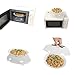 Magnetic Microwave Cover,GooKit Food Splatter Guard Lid Plate Cover with Steam Vents for Microwave