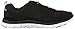 Skechers Sport Women's Flex Appeal Adaptable Fashion Sneaker,Black/White,9 M US
