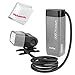 Godox EC200 200W Extension Flash Head for Godox AD200PRO AD200 Flashpoint EVOLV 200 Pocket Flash, 2M Long Extend Cable, Works with AD200 Bare Bulbs Head and Speedlite Head