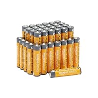 Amazon Basics AAA Alkaline High-Performance Batteries, 1.5 Volt, 10-Year Shelf Life, 36 Count (Pack of 1)