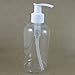 4 Pack Liquid Soap Dispenser Pump Lotion Refillable Shampoo Travel Bottle Clear