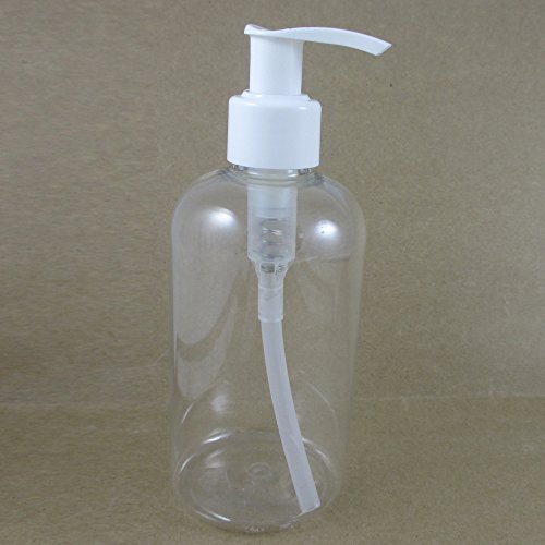 4 Liquid Soap Dispenser Pump Lotion Refillable Empty Bottle Plastic Jar 8 oz !
