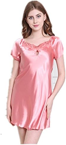 Women's Nightshirts Satin Chemises Slip Sleepwear (XXL)