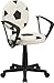 Flash Furniture Billy Soccer Swivel Task Office Chair with Arms