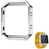 Fitbit Blaze Band Frame,Gersymi Tech Replacement Accessory Steel Metal Bands Frame for Fit bit Blaze Smart Watch