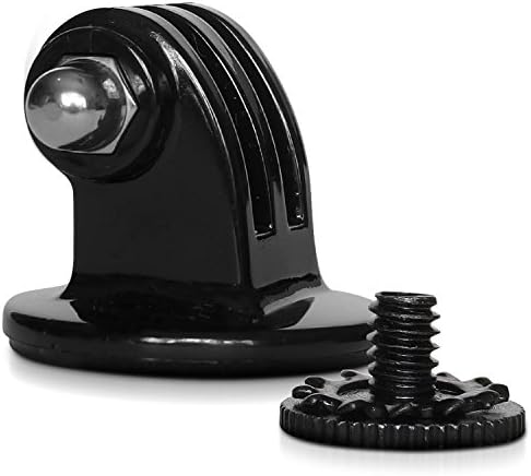FreeCapture Gopro Mount Adapter Compatible Tripod Mount Adapter for Gopro 5, 4, Session, 3+, 3, 2, 1 Light &amp; Sturdy Gopro Camera Mount Adapter Perfect for Strenuous Activities &amp; Constant Motion