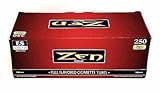 Zen 100MM Size Cigarette Full Flavor Tubes Box 250 ct Filter Tubes Red Wholesale