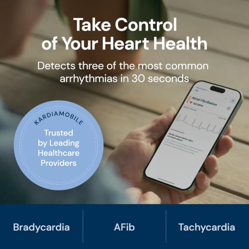 KardiaMobile Six-Lead Personal ECG Monitor - Detect AFib from Home - by AliveCor