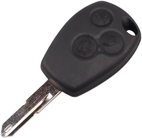 Keyfobworld 3 button Keyless Entry Remote key Fob case Cover for Renault Vivaro Master Traffic Kangoo Megane lagunater L