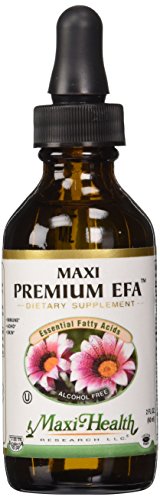 Maxi Health Premium EFA - Essential Fatty Acids - Alcohol Free - 2 Fluid Ounce Bottle - Kosher