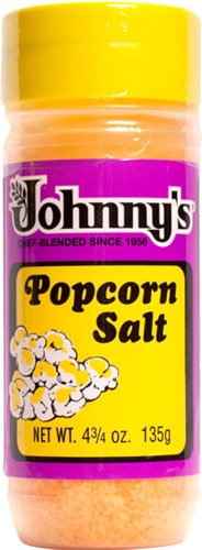 Johnny's Gluten Free POPCORN SALT 4.75oz (2 Pack)