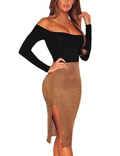 SEBOWEL-Body-da-Donna-Manica-Lunga-Manica-Corta-Sexy-Elegante-Bodysuit-Top-per-Donne