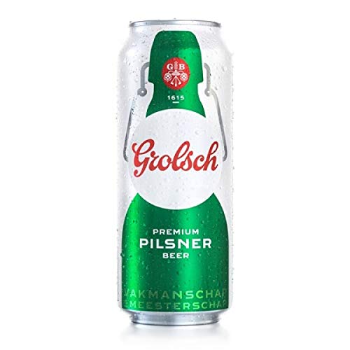 Grolsch Premium Pilsner Lager Beer 24 x 500ml Cans Buy online!
