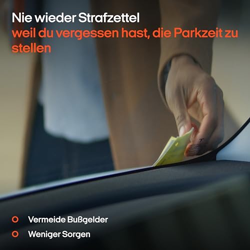 OOONO P-DISC NO1 - Elektronische Parkscheibe mit Zulassung fürs Auto - Automatische Digitale Parkscheibe Elektrisch mit Zulassung vom KBA nach StVO - Elektrische Parkuhr Auto zugelassen thumbnail 3