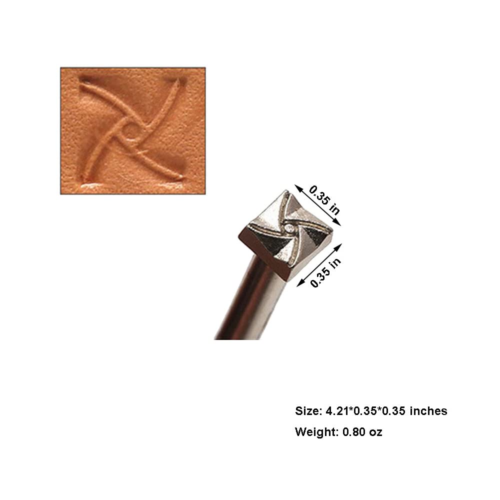 Leather Stamps,2 Pack Professional Leather Stamping Tools for Craft Working