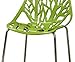 POLY & BARK Birds Nest Dining Chair, Green
