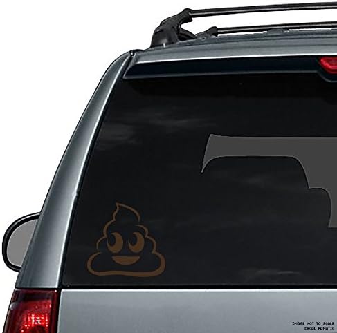 Poop Emoji Decal - 6"