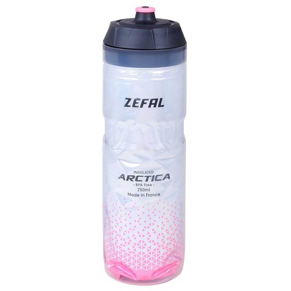 ZEFAL Arctica 75 Water Bottle - 750ml, Bicycle Drinking Bottles - Insulated Bottle - Odourless and Waterproof - BPA-Free Sports Bottle, Pink