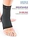 Neo-G Airflow Ankle Compression Sleeve - Sports, Daily Wear - Compression Ankle Brace, Tendonitis Support, Compression Ankle Support for Weak Ankles and Joint Pain - Airflow - M - Black