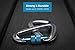 Serac #1 Ultra Strength Locking Carabiners x2 (up to 5KN, That's 1100 lbs of Force!) Perfect Classic Single or Sequoia Double hammocks - Made from Ultralight Aircraft Grade Aluminum - Blue