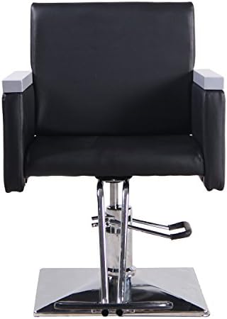 Comfortable Hydraulic Barber Chair Sturdy Height Adjustable Hairdressing Chair