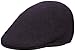 Kangol Men's Seamless Wool 507 Ivy Cap, Ergonomic, Contoured Fit, Dark Blue (Large)