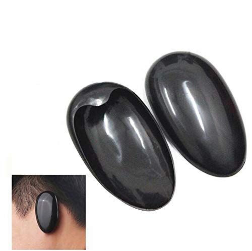 10Pairs Plastic Ear Shield Protector Hairdressing Dye Coloring Ear Cover Bathing Shower Caps Waterproof Ear Prtotector for Hair Salon Home DIY Hair Coloring - Thumbnail 7