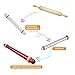 WahCaak Rolling Pin Fondant Kit - Adjustable Rolling Pin with Non-Stick Pastry Mat and 3 Removable Rings for Dough, Baking and Cookies, FDA Approved