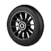 aibiku Pro Stunt Scooter Wheel 110mm Replacement Wheels with ABEC-11 Bearing--2 PCS(Blue/Black)