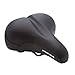 Planet Bike Women's Comfort Web Spring Ultra-Suede Bicycle Saddle with Coil Spring, Black
