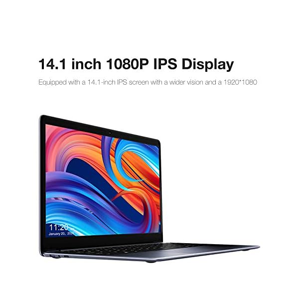 CHUWI HeroBook Pro Laptop, 14" Full HD (1920X 1080) IPS Display, 4K Video Decoding, Intel N4020 Processor, Windows 10 Home, 8GB LPDDR4, 256GB SSD, WiFi 2.4G, BT 4.0, USB 3.0, HDMI