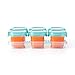 OXO Tot Baby Blocks Food Storage Containers, Aqua, 2 oz