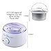 Rapid Melt Hair Removal Waxing Kit Electric Hot Wax Warmer with 4 Different Flavors Hard Wax Beans and Wax Applicator Sticks（Aloe vera,Lavender,Strawberry,Chocolate)