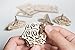 UGEARS 70035 U-Fidgets Schiffe Pieces-Set of 4 Anti-Stress 3D Puzzle-Self-Assembly 4 Mini Miniature Mechanical Models-Plywood Construction kit