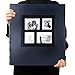 RECUTMS 600 Photo Album 4x6 Pockets Photo, Leather Cover Large Capacity Family Wedding Picture Albums Holds 600 Horizontal and Vertical Photos (Blue)