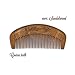 Beard Comb & Brush - Set - for Men, Sandal Wood Comb, 100% Natural Boar Bristle Brush, Best for Grooming Facial Hair and Mustache, use with Balm, Oil and Wax, Packaged in Premium Giftbox