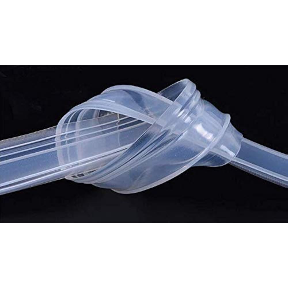 Glass Shower Door Seal StripNeed Silicone Glue 120inch Frameless