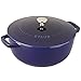 Staub Cast Iron 3.75-qt Essential French Oven - Dark Blue, Made in France
