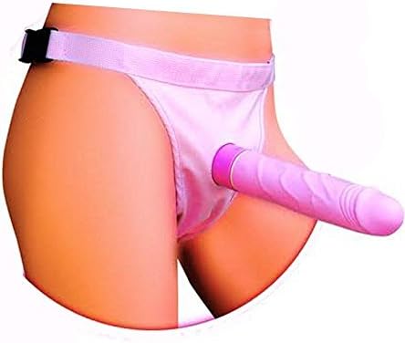 6.75" 3 Speed, Firm Yet Flexible, (Pink) Dong with Suction Cup and Fully Adjustable Strap on Harness