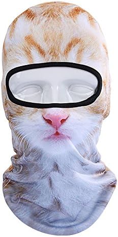 ICESNAKE 3d animal snowboard neoprene balaclava cat ski face cover mask cycling hat (10)