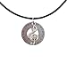 Jewelry by Jules Hamilton American Musical Genuine Leather Necklaces (Not Throwing Away My Shot - Stamped)