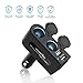 Rocketek 2-Socket Car Splitter Cigarette Lighter Adapter 12/24V 120W with 3.1A 2 USB Car Charger Adapter for iPhone/ipad/Android Cell Phone/Tablet, GPS primary