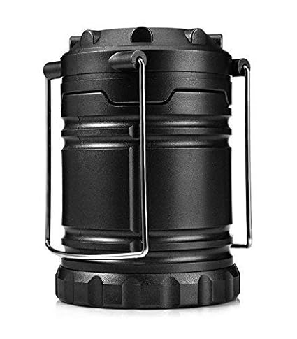 Cutezy LED Solar Emergency Light Lantern + USB Mobile Charging Point, 3 Power Source Solar, Battery, Lithium Battery, Travel Camping Lantern - (Blue, Black, Golden, Brown)