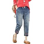 Women’s Cropped Jeans  Loose Denim Jogger Pants www.denim.fit