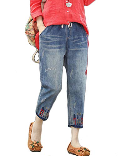 Women’s High Waisted Denim Rolled Blue Jean Shorts www.denim.fit 2