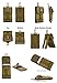 Huntvp Tactical Phone Pouch Bag WR MOLLE Waist Belt Pack Fit for 5