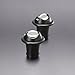 OXO SteeL Vacuum Wine Saver and Preserver Replacement Stoppers, 2 Count,Black