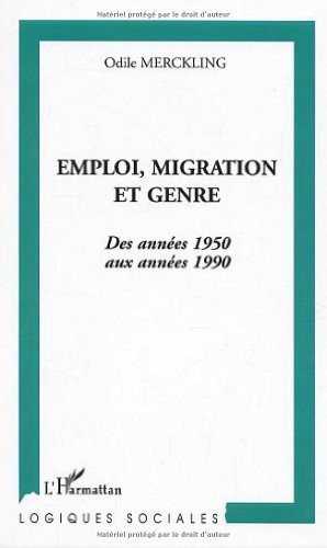 Emploi, migration et genre