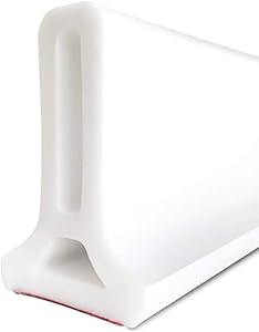 Frantie 3ft/5ft/6ft/8ft/10ft Collapsible Shower Water Dam Shower Barrier and Retention System and Keeps Water Inside Threshold Dry and Wet Separation